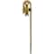 Ekena Millwork Premium Horseshoe Roller Hanger w/ Bolts for Barn Door for 1 3/8" Doors, Jacob's Gold GB60013R2JG - alternate 3